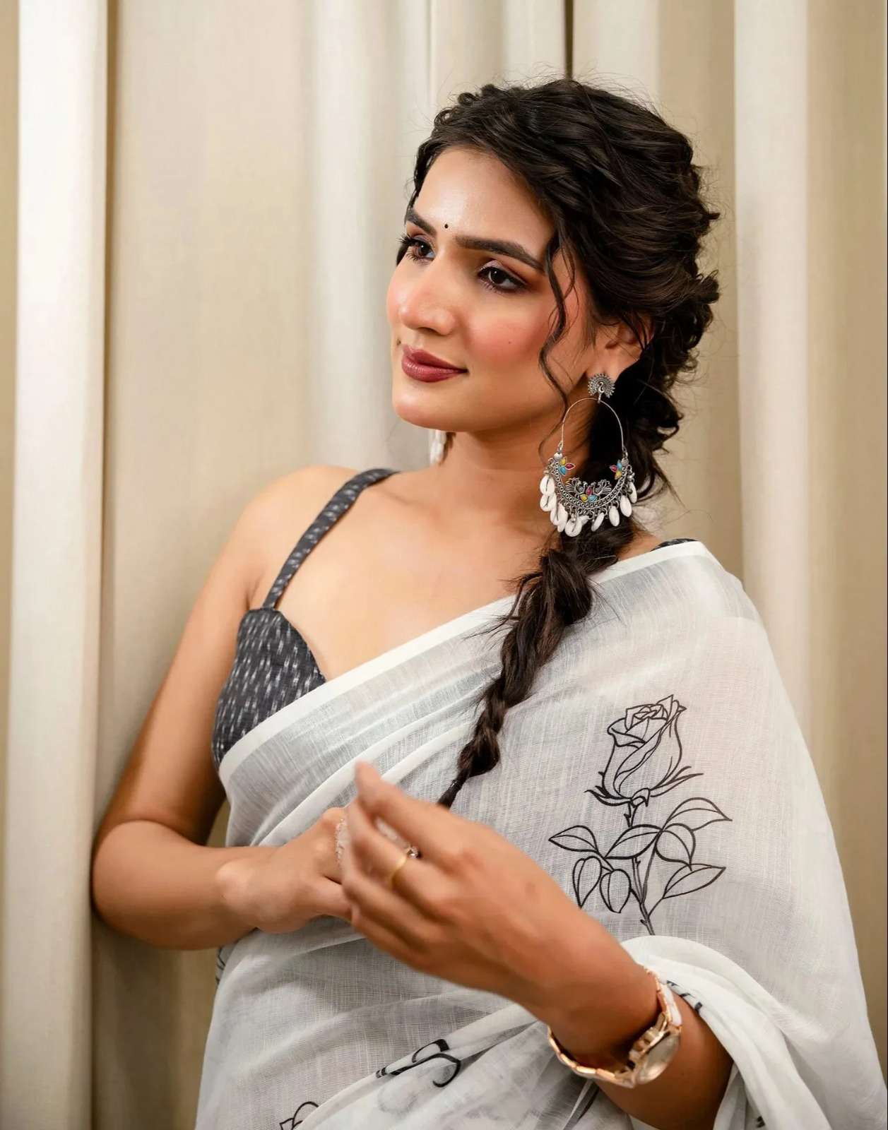DEVYANI VOL-214 BY ASLIWHOLESALE LINEN COTTON PRINTED SAREES-00259