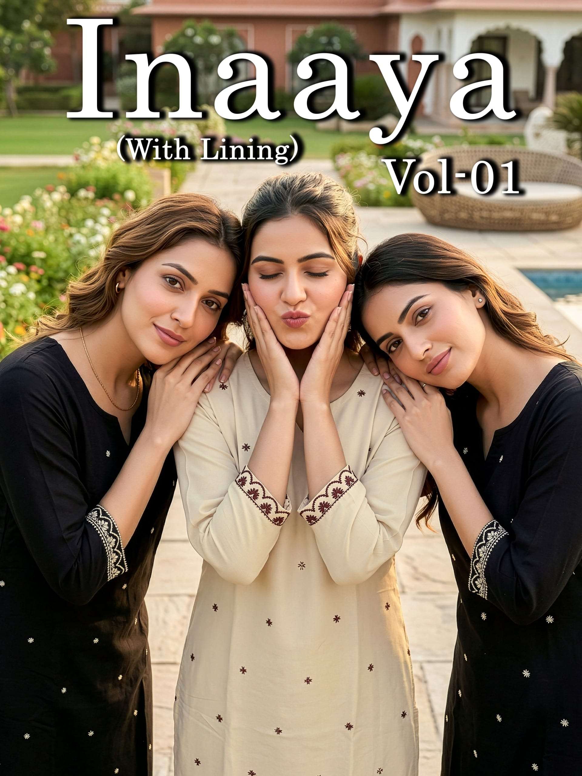 INAAYA VOL-1 BY ASLIWHOLESALE ROMAN SILK EMBROIDERY STITCHED DRESSES - 00320