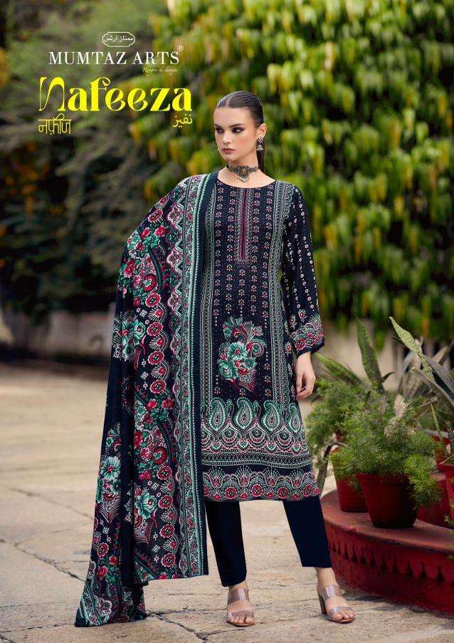MUMTAZ ARTS NAFEEZA 01 TO 05 SERIES VISCOSE RAYON PAKISTANI PRINTED SUIT-00062