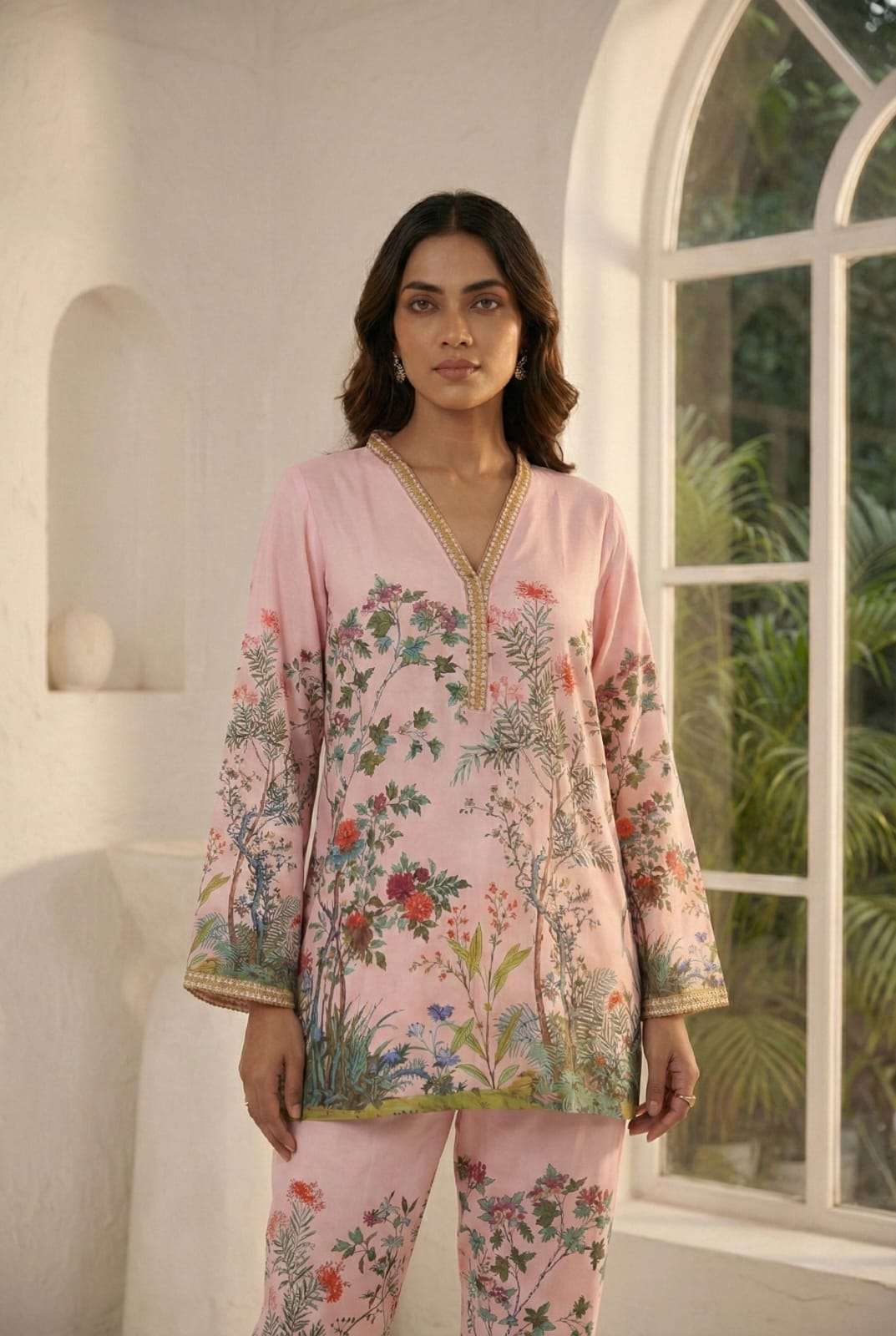 YD- 88 BY ASLIWHOLESALE COTTON PRINTED CO-ORD SET - 00104
